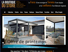 Tablet Screenshot of boutiquedustore.fr